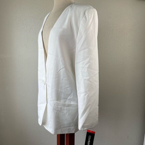 NWT Vintage Counterparts White Dress Jacket Size 10 - Picture 4 of 8